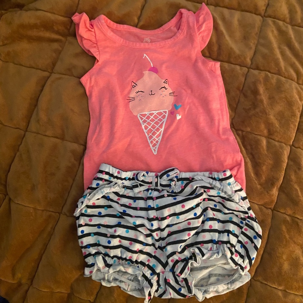 3 month baby girl summer outfit